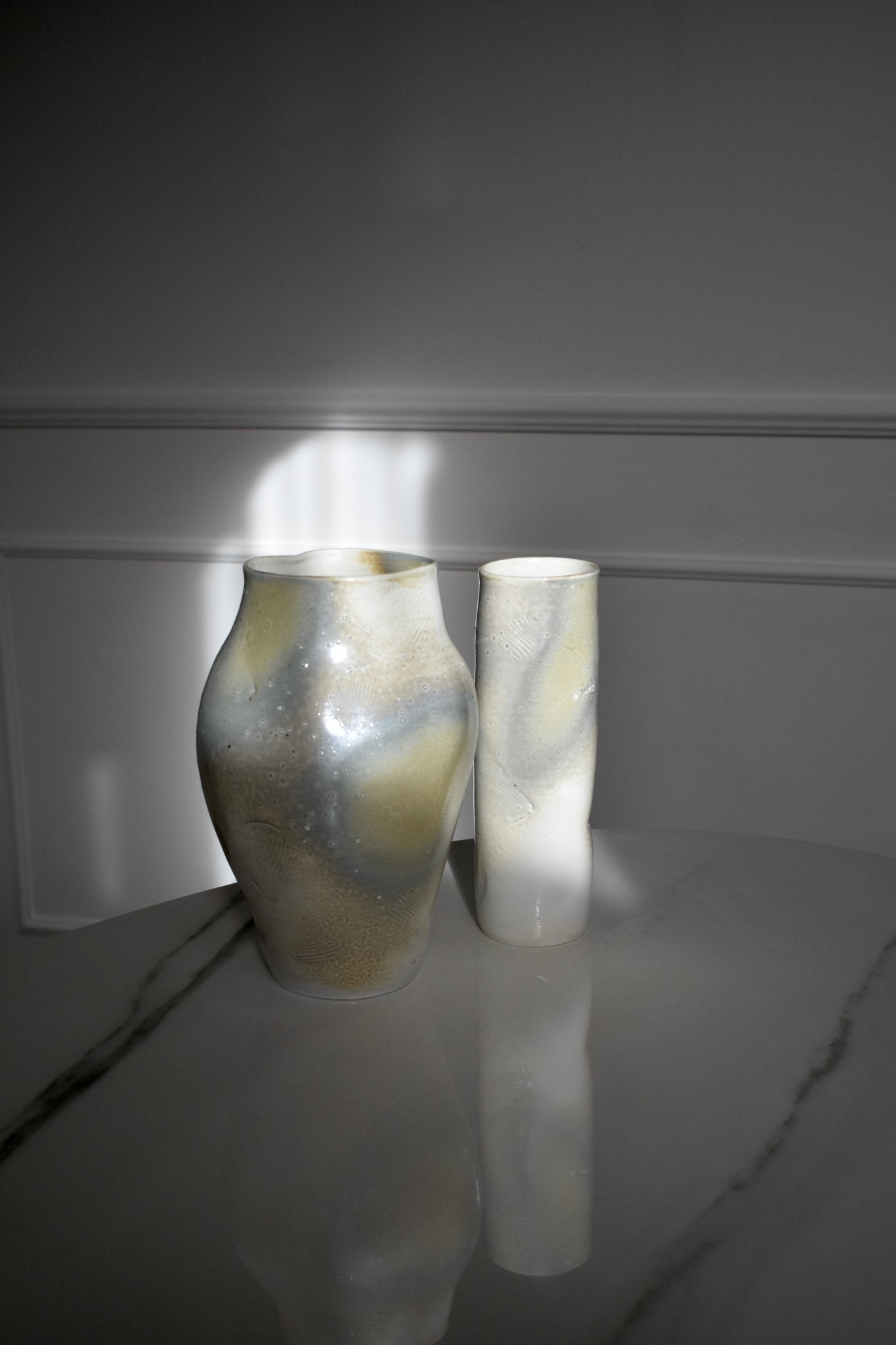 Porcelain Vessel X - flow studio ceramics