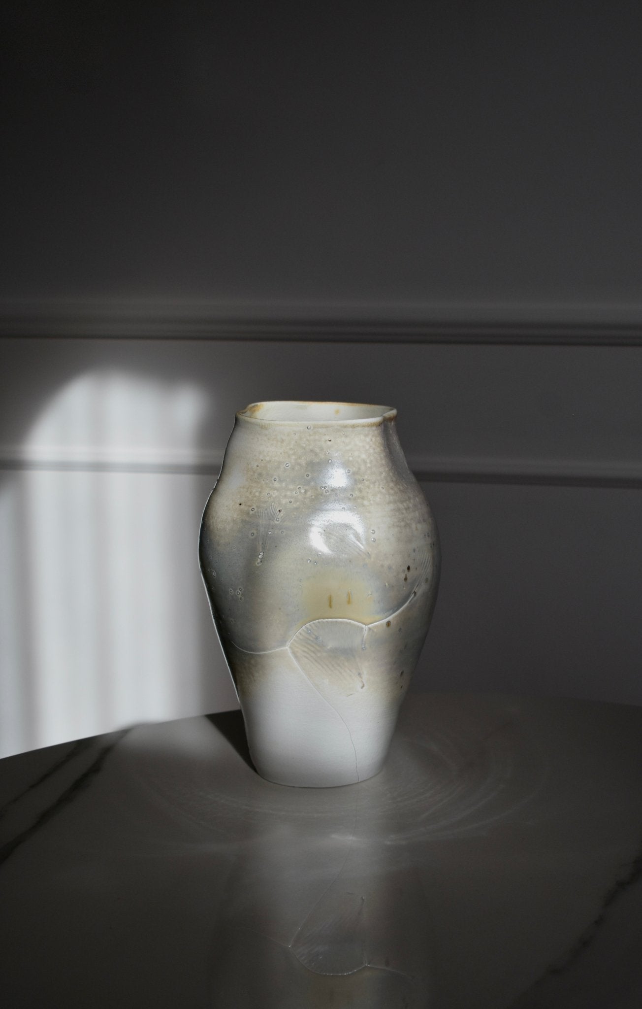 Porcelain Vessel X - flow studio ceramics