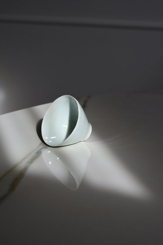 Porcelain Vessel VIII - flow studio ceramics